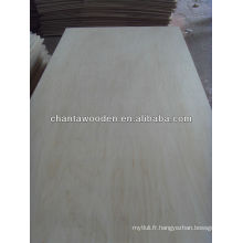 Linyi poplar face / back / core, contreplaqué d&#39;emballage de peuplier complet